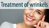 Treatment of wrinkels