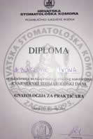Diploma Ivona Blašković