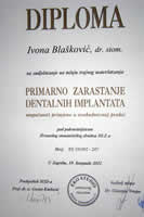 Diploma Ivona Blašković