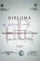 Diploma Ivona Blašković